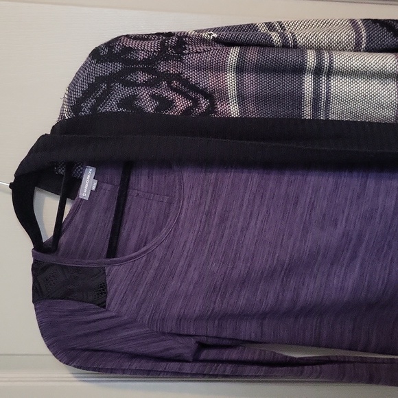 Cardigan with long sleeve top - Picture 3 of 5